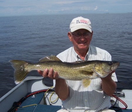 Willard and 27 inch walleye