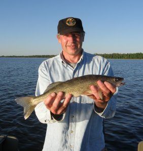 Jeff with Red Lake Walleye