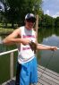 Matt with bluegill